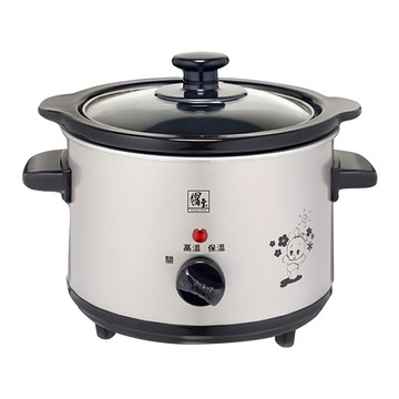 cook power 鍋寶 電燉鍋 1.5L  環繞式均勻加熱  低功率節能  保溫功能  分離式陶瓷內鍋  透明強化玻璃鍋蓋  SE-1050-D