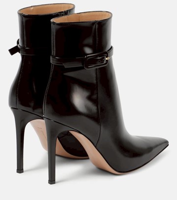 Gianvito Rossi 95 patent leather ankle boots