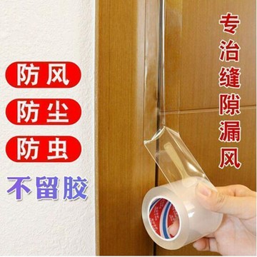 【兔子】封窗膠帶擋風申請窗框縫隙漏風密封條防黴爐竈水槽防水美縫貼免運