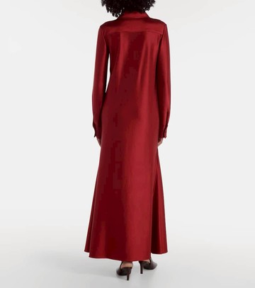 Jil Sander Satin shirt dress