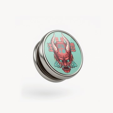 出沒注意/安全帽裝飾面釦 SunBrother孫氏兄弟 安全帽面釦 安全帽面扣 面釦 三扣式面釦 面扣 安全帽零件 配件