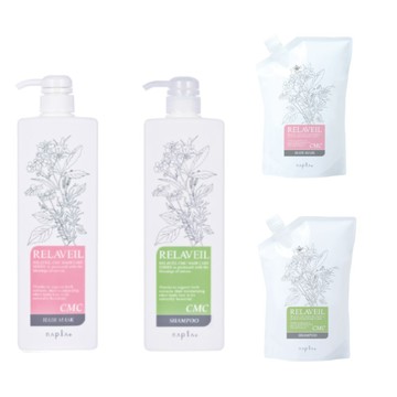 Napla 娜普菈 芮菈CMC 柔潤護髮膜 柔潤洗髮精  瓶裝280ml 補充包1000ml