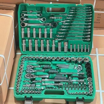 151件套汽修工具套裝套筒扳手組合工具維修工具汽車修理修車工具   利南通家俱