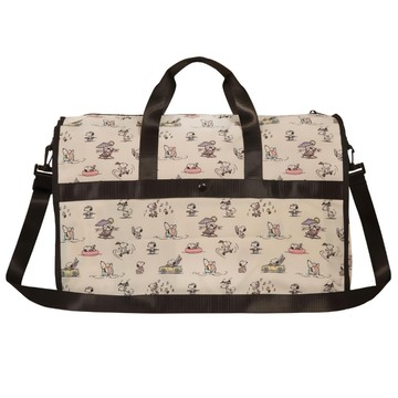 OUTDOOR PRODUCTS 史努比SNOOPY 海灘折疊 手提/側背兩用包  50 x 25 x 32.5cm  米白色