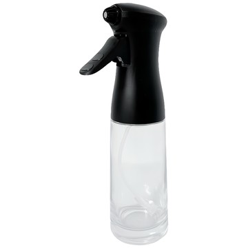 新升級氣壓式玻璃噴油瓶 霧面黑 200ml 健康控油  1個