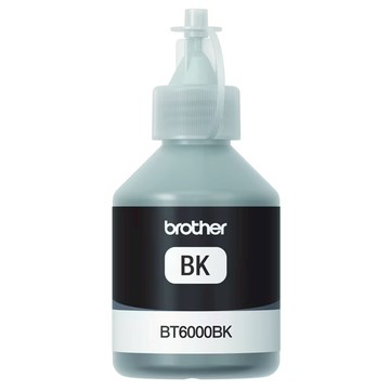 brother 兄弟牌 BT6000BK 台灣公司貨 噴墨複合機墨水補充瓶 (適用DCP-T300/T500W/T700W)  黑色  1瓶