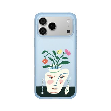 iPhone 18 Pro Max SolidX 晴空藍 - Livia Fălcaru - 花瓶有張臉