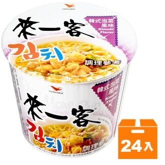 來一客 韓式泡菜風味 67g (24入)/箱【康鄰超市】
