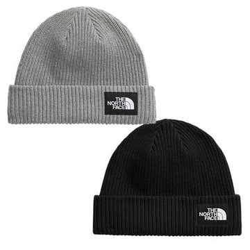 The North Face 北面 毛帽 反折 小布標 灰/黑【運動世界】NF0A8CGZDYX/NF0A8CGZJK3