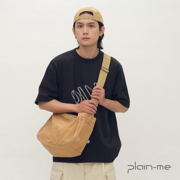 plain-me [clip by clip裝幀縫線] 側背包 報童包 帆布包 休閒包包 包[PLN3075-261]