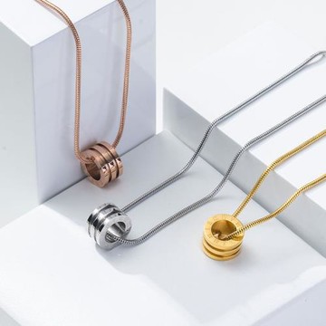 歐美簡約百搭時尚學生小蠻腰項鏈輕奢吊墜鎖骨個性男女潮毛衣短鏈