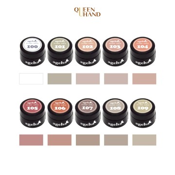 ageha gel Opti Color 彩色凝膠 裸透粉 白色漸層 乳透系