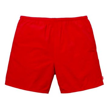 Supreme SS18 Arc Logo Water Short Red Logo 'Red White'