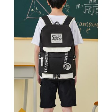 中學生書包男初中生時尚潮流韓版雙肩包高中生大容量輕便旅行背包