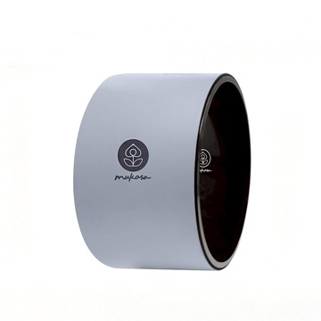 【歲末折扣最後機會】PU寬版瑜珈輪 - 暮藍色/LOGO款 - MUK-24505