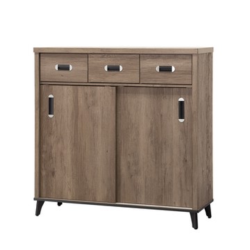 唯熙傢俱-樂娜灰橡色4尺鞋櫃