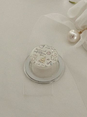 Summer Bear Design MagSafe Epoxy Phone Grip
