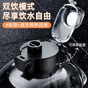 ✅特大號水杯工地干活大水杯大容量5升水壺耐高溫防摔防爆夏季工