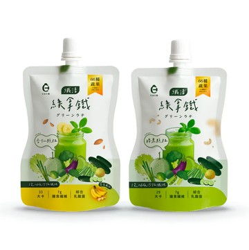 [艾禾生醫] 纖活綠拿鐵(12g/包) - 香蕉/芭樂- 15入組