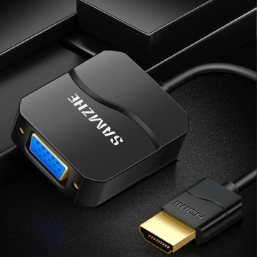 樂天精選 hdmi轉vga轉換器帶音頻供電hdim高清線接口筆記本電腦臺式