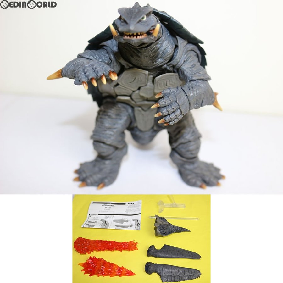 中古即納』{訳あり}{FIG}S.H.MonsterArts(モンスターアーツ) ガメラ