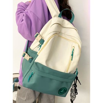 小眾大學生書包女初中高中生簡約雙肩包日系休閑小學生中學生背包