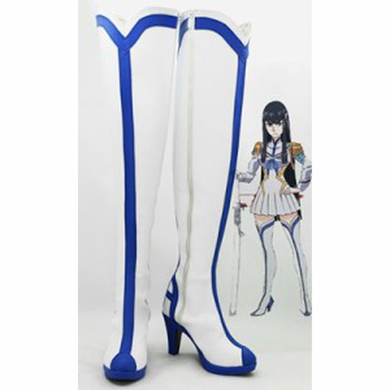 コスプレ靴 キルラキル KILL la KILL 鬼龍院皐月 コスプレブーツm1843 