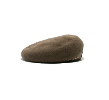 H.W.Dog&Co.C/L Flat Beret棉麻編織大貝雷帽(兩色)