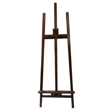 【文具通】5尺 約150cm 原木色 咖啡色 高級畫架 不含畫板需另購 L3010512【APP滿額下單4%點數(單一帳號最高1500點)】5/31止