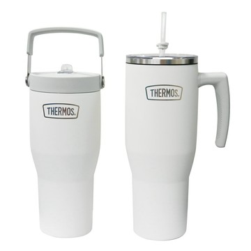 【THERMOS膳魔師】不銹鋼真空保溫瓶組(1080ml+850ml) CW-SP2601