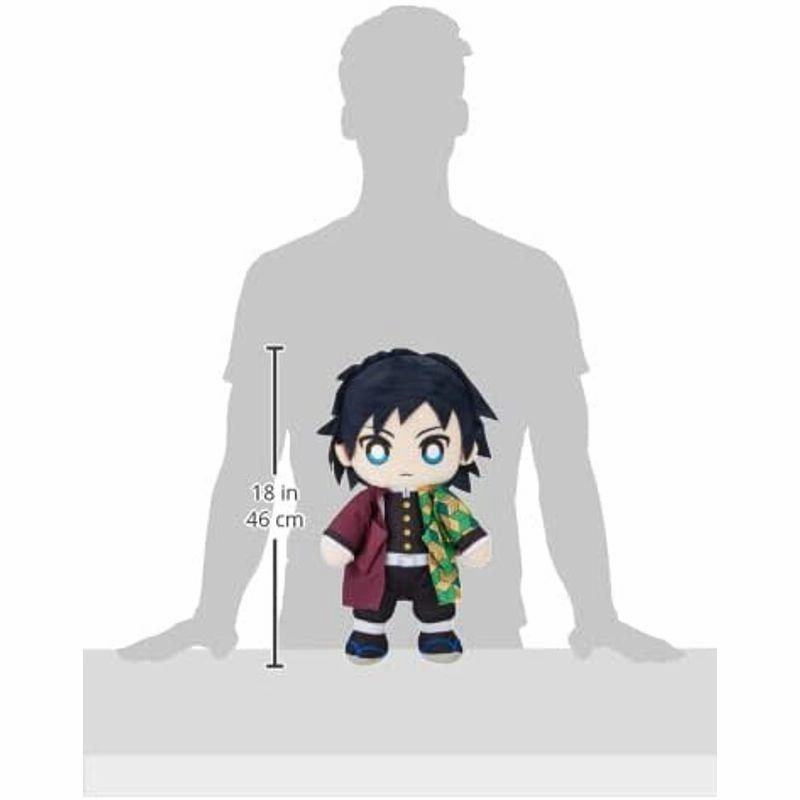 鬼滅の刃 冨岡義勇　 くったりぬいぐるみ 鬼滅の刃 くったりぬいぐるみ 冨岡義勇 45cm | LINEブランドカタログ