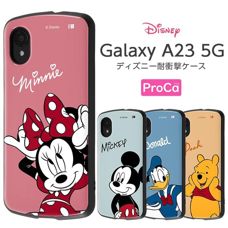 GalaxyA23 5G ケース ディズニー 耐衝撃 Galaxy A23 5G 耐衝撃ケース ...