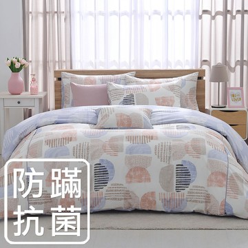 雙人床包被套組/防蹣抗菌/美國棉授權品牌 / 達斯汀 [鴻宇] 台灣製 - 2305咖