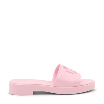 Tory Burch - Pink Rubber Eleanor Jelly Flats