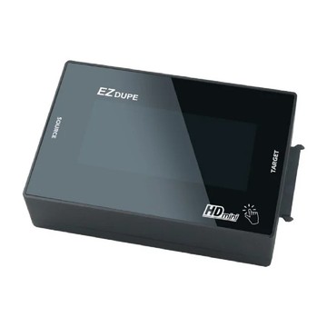 硬碟系統複製ez dupe 觸控1對1硬碟hdd拷貝機 (ssd)對拷機/硬碟抹除機 台灣研發製