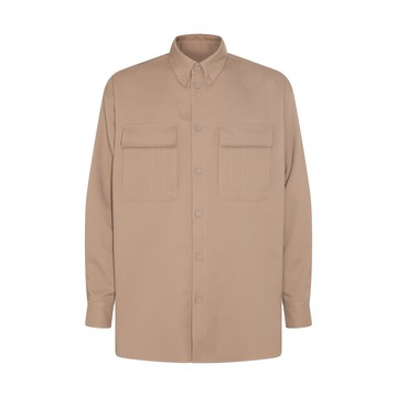 Off-white - Camel Oversize Shirt