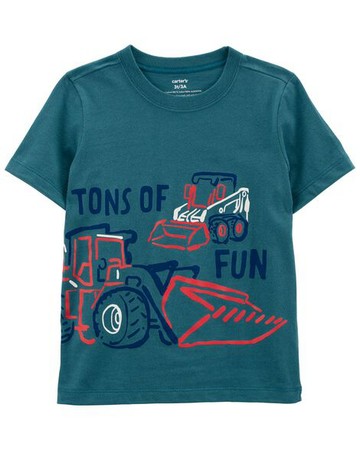 Toddler Construction Tons Of Fun Jersey Tee
