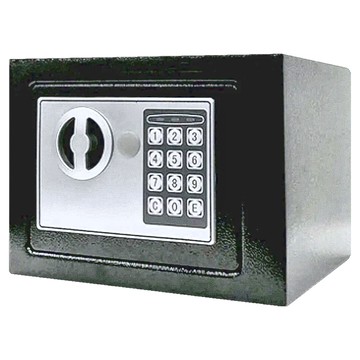 Patriot 愛國者 迷你電子密碼型保險箱 23公分x17公分x17公分  黑色