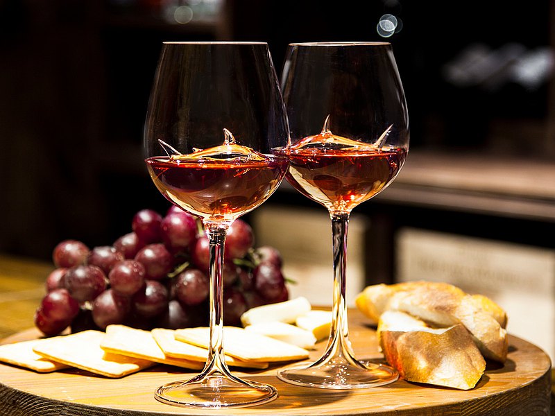 【手工紅酒杯】鯊魚紅酒杯- 經典款, 對杯(一組兩支)