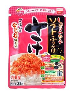 ★まとめ買い★　丸美屋食品　新　ソフトふりかけ　さけ２８ｇ　×80個