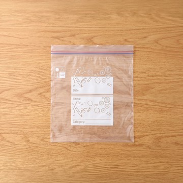 食物密封保鮮夾鏈袋（小）