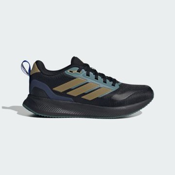 Adidas 愛迪達 Runfalcon 5 JQ5690 大童 慢跑鞋 跑鞋 路跑 黑 卡其