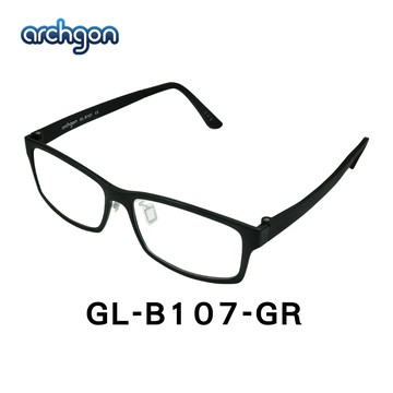 archgon亞齊慷 里約森巴風-潮流黑 濾藍光眼鏡 (GL-B107-GR)