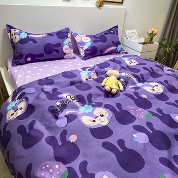 【新店特惠】  星黛露卡通 床組 床單組 四件組 三件組 單人雙人加大特大床單組 床單被套枕頭套床包 保潔墊 舒柔棉