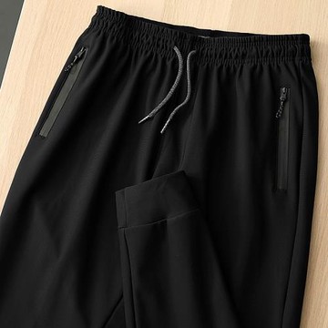 飛禽尾料！輕量化無拘束！雙層復合男士戶外運動高彈耐磨休閑衛褲