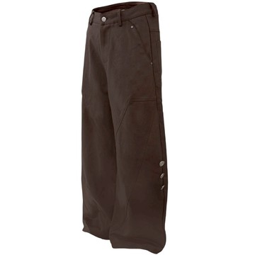 WBI 25SS WAP-01 GENESIS CLASS I-初 創世代 寬腿戰術 長褲 (咖啡色)