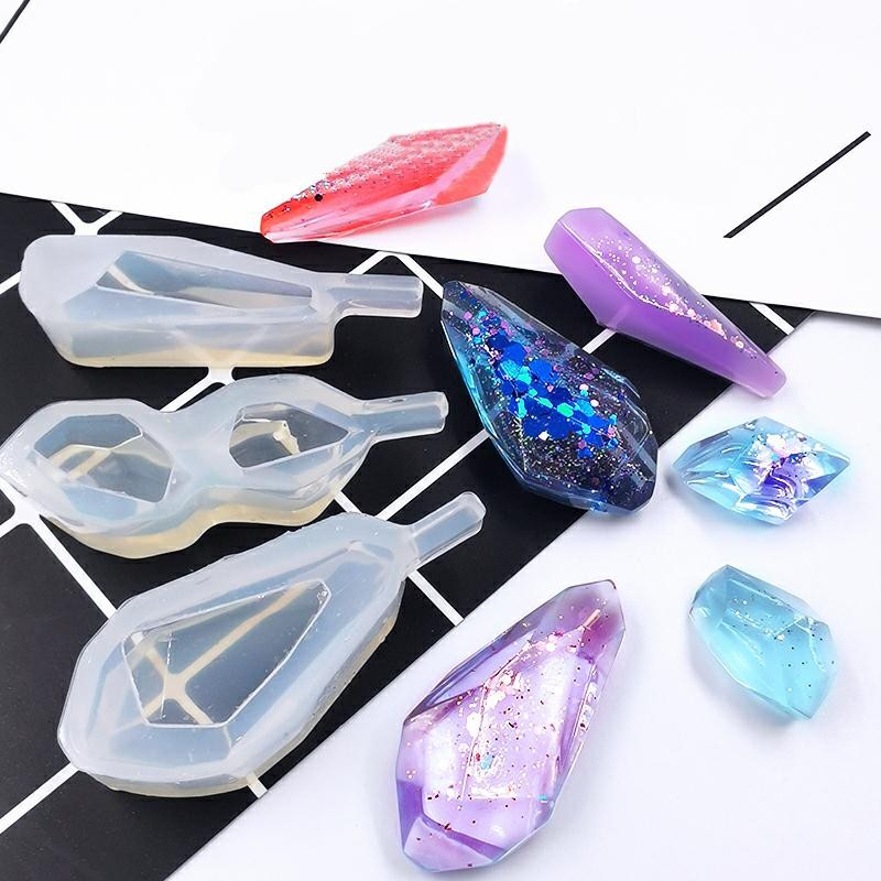 Crystal Epoxy Resin Mold Pendulum Epoxy Casting Mould Resin Molds Silicone  Ornaments Pendant Epoxy Resin Casting Molds - Yahoo Shopping