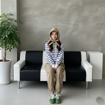 【梨花HaNA】冬季復古詩意 可愛的復古 暖暖護耳飛行帽