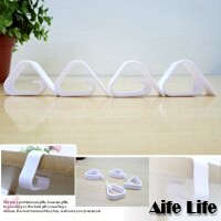 白色塑膠防脫落桌布夾 防滑餐桌夾桌巾夾桌布固定夾 防風夾子麻將桌夾露營桌蛋捲桌 贈品禮品