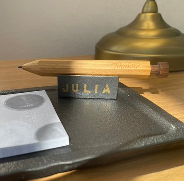 鑄鐵筆架 / 筆擱 | 可客製名字/ 紀念/ 生日/ 辦公/ 文房具禮物